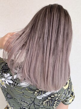 リード バイ ラグーン(LEAD by LAGOON) ミルクティーベージュダブルカラーケアブリーチバレイヤージュ