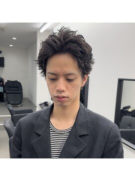 ウェーブ(WAVE) スパイキーショート/ピンパーマ/アップバング/ツーブロック