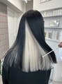 ペレ 渋谷(PELE) ブルベさんに似合うホワイトカラー!!/インナーカラー/ブリーチ