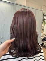 ピンクブラウン【chouchou千葉・千葉駅】