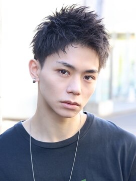 リップス 表参道店(LIPPS) アップバングショート【ツーブロック刈り上げ】