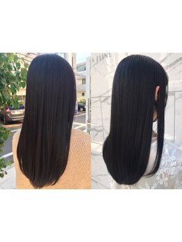 【表参道徒歩3分】毛先まで潤う極上の仕上がりに♪ダメージを最小限に抑え自然なストレートヘアが叶う★