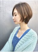くせ毛カバー30代ヘアスタイル簡単スタイリングくびれショート