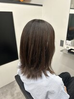 アルター(aL ter) 外ハネミディアム/レイヤーカット/ウェットヘア