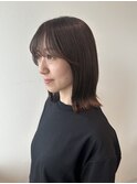 ミディアム/外ハネ/透明感/20代30代40代