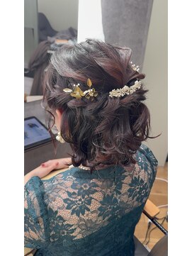 カームバイリコ 学芸大学(calm by liko) ボブアレンジ/ハーフアップ/ボブ/お呼ばれ