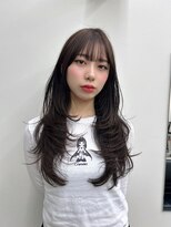 ユエン(uyen)&nbsp;ワンカールで可愛い韓国風レイヤーカット