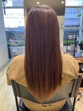 ジップ 緑店(zip) 髪質改善ストレートエステ×20代愛されロング