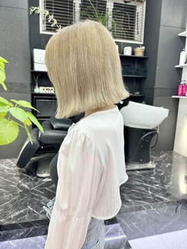 チュダック(ChuDuck) 韓国風《ミルクティー》ハイトーン/ケアブリーチ/ダブルカラー