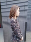 寒色系カラー/くすみカラー/30代40代50代