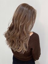 コワフェル ド エクセル 白楽店(la coiffure de excel)&nbsp;上品ブラウン×ベージュバレイヤージュ