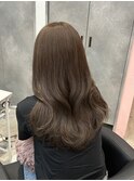 韓国へア/レイヤー/顔周り/ボブ/透明感カラー