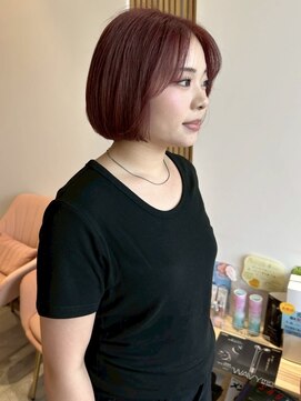 ロジェブルー(Rosier Bleu) 【ボブ】赤髪×ボブでお洒落に！