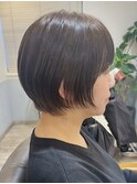 【早坂駆留】似合わせカット大人可愛いショートボブ小顔
