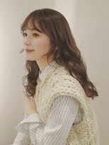 アンアミ オモテサンドウ(Un ami omotesando)&nbsp;【Un ami】コテ巻き風ロングパーマ moeka
