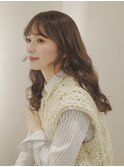 【Un ami】コテ巻き風ロングパーマ moeka