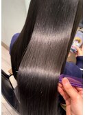 |mizuho|メテオカラーブリーチなしダークグレージュブルーカラー