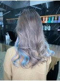 グラデーションカラー/レイヤーカット/髪質改善/エクステ