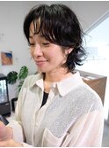 スタイリング1分|30代からの大人ウルフパーマ
