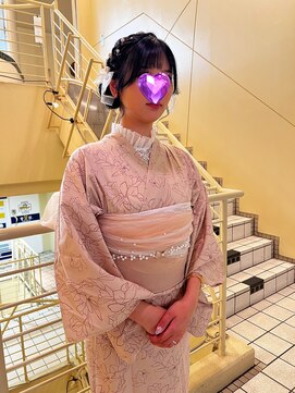 ヘアメイク ジェイエム 浴衣