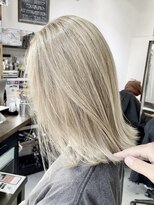 ラックセカンドスペース(LUCK 2nd SPACE)&nbsp;【ブリーチオンカラー】ハイブロンドベージュ　　　清水純