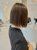 カムバイネオリーブ 溝の口店(Cam by neolive)&nbsp;☆きりっぱなしボブ・ミニボブ・ミルクティーベージュ☆