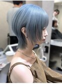 ◎ブリーチウルフショートヘア