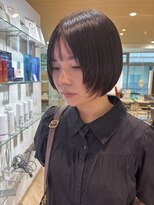 ファースト 仙台店(first)&nbsp;ミニボブ×顔周りレイヤー