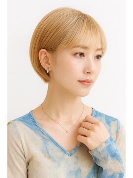 ゲイン(Gain) ショートカット・レイヤーカット×白髪ぼかし