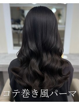 #パーマ#韓国風パーマ#コテ巻き風パーマ#韓国ヘア#髪質改善