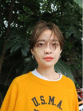 ウォーター 表参道(WATER) 美シルエット/束感ショート【表参道】@water.hair