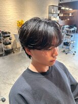 クラン バイ ナチュラル(clan by Natural)&nbsp;韓国マッシュ/コンマヘア/ニュアンスパーマ/暗めカラー/爽やか