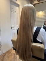 ヘアリゾート バルボア アイランド(hair resort Balboa Island)&nbsp;イルミナダブルカラー×ハイトーンベージュ