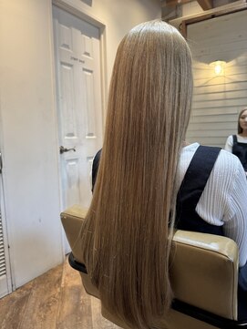 ヘアリゾート バルボア アイランド(hair resort Balboa Island) イルミナダブルカラー×ハイトーンベージュ