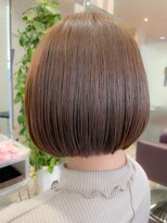 ブレスバイファースト 富谷店(Breath by first)&nbsp;春先取り柔らかベージュボブスタイル！