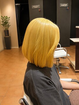 ラピッシュ 新松戸店(Lapish) 今年の夏はこれで決まり！ハイトーンボブ