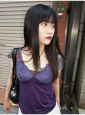 wide bangs @tsutsumu_kaze