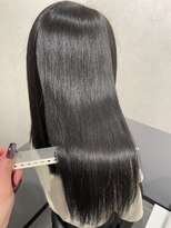 バンブーグラスセカンド(Bamboo grass second) 透明感ダークアッシュ×資生堂サブリミック酸熱トリートメント