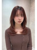 レイヤーカットハッシュカット髪質改善縮毛矯正顔周り仙台