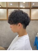 色気増しツイストスパイラルパーマ