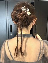 シンス 銀座(since)&nbsp;かちもりヘア/参列ヘアセット/結婚式ヘアアレンジ【銀座】