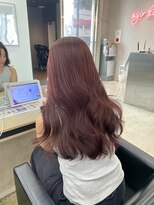 アジールヘア 赤羽(agir hair)&nbsp;大人可愛いワインレッド/レイヤーカット/髪質改善/ボルドー/赤羽