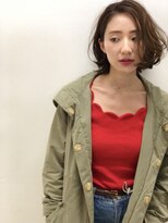 シー(cie)&nbsp;cie hair.オシャレ,波巻き,透明感,ラフ,カジュアル,スタイル