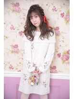 コア 新宿(CORE)&nbsp;編み込みゆるふわスタイル