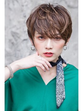 レニーバイエース(LANY by ACE) 【LANY 横浜】 ハンサムショート×3Dハイライト