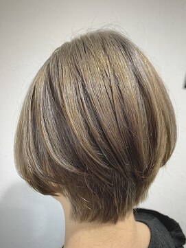 ワープ 青葉台(WARP) ハイトーンショートグレージュ☆