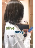 【smuk/スムーク】ネイビーグレージュ