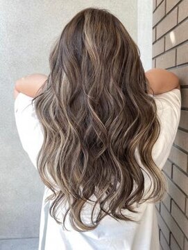 ネックス 表参道本店(nex) ベージュ×デザインカラー(白髪可)