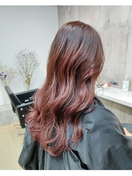 パープル(purple) アイスピンクグラデーション