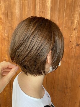 リミックス 飯塚店(Remix) 大人ショート×アッシュカラー◎20代 30代 40代 50代